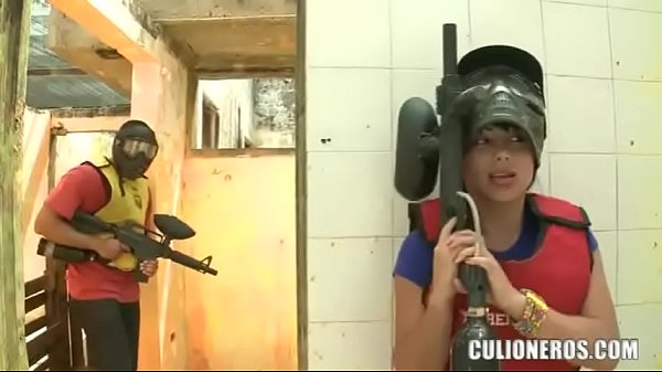 Video Completo Culioneros: Follando en Paint Ball